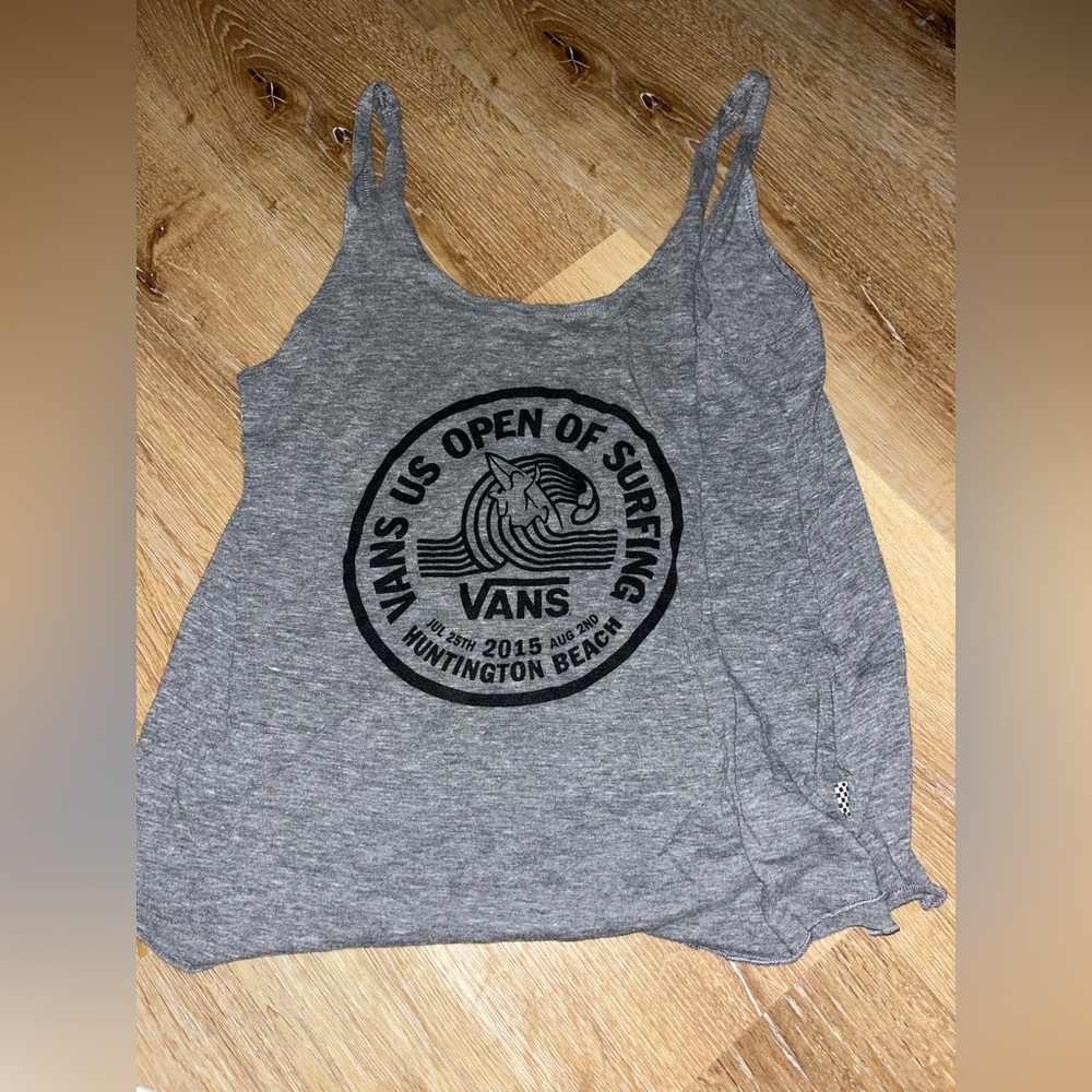 Vans Heather Gray Women's Tank Top